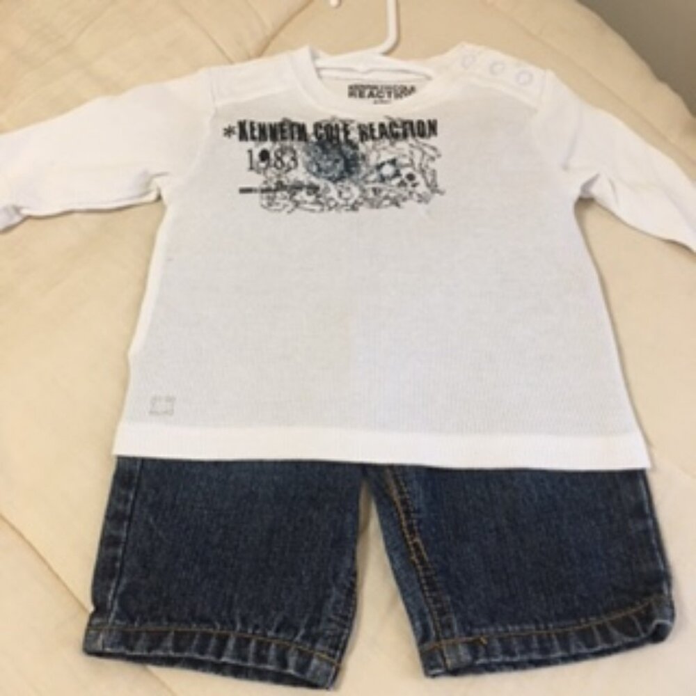 Boys Kenneth Cole Reaction 2 Piece  Size 6-9 Months